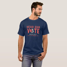 Hear Our Vote - Women's March SLO (Mens)