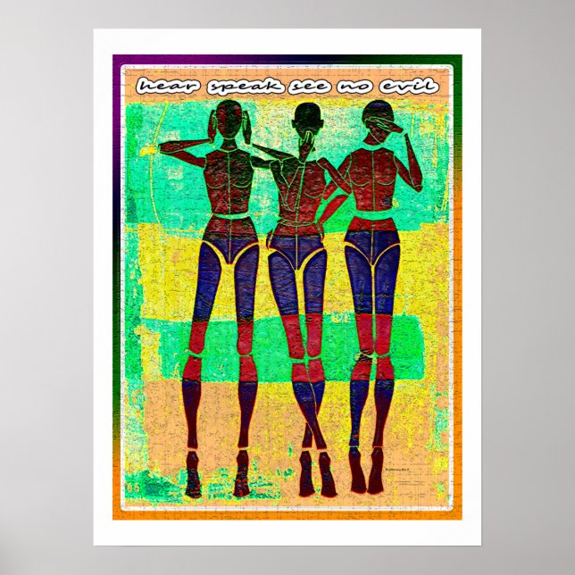 Hear Speak See no Evil Poster (Front)