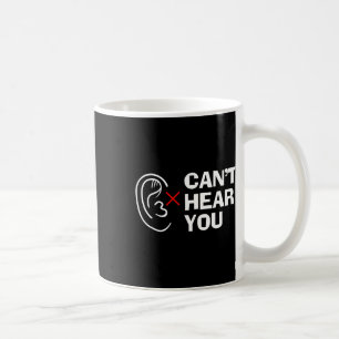 Hear You Sign Language Deaf Coffee Mug