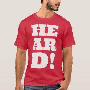 Heard Chef Lingo Kitchen Lingo Restaurant Talk T-Shirt