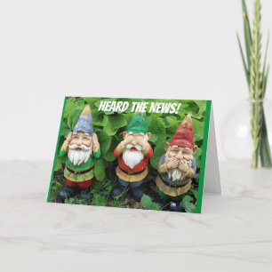 HEARD YOU MADE THE *NAUGHTY LIST* CHRISTMAS HUMOR HOLIDAY CARD
