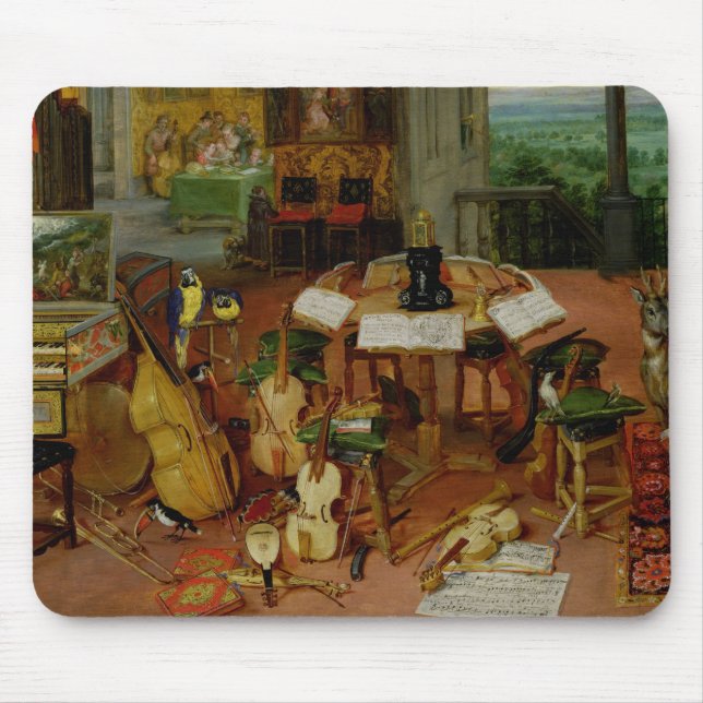 Hearing, 1617 mouse mat (Front)