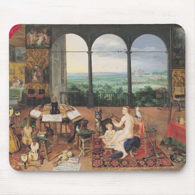 Hearing, 1617 mouse mat (Front)