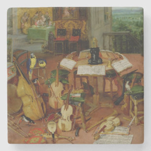 Hearing, 1617 stone coaster