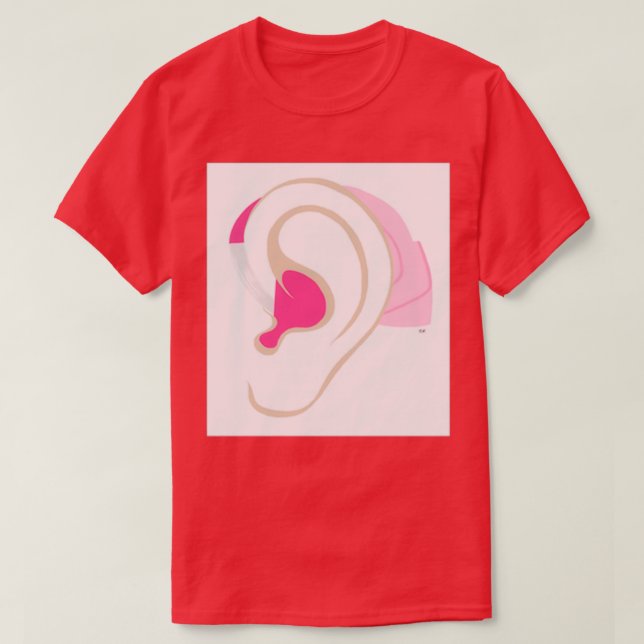 Hearing Aid 7 T-Shirt (Design Front)