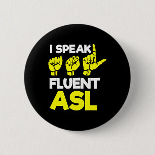 Hearing - Deaf - Unable To Hear - Deaf Awareness A 6 Cm Round Badge