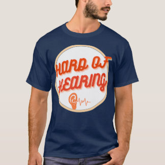 Hearing Impaired Ear line T-Shirt