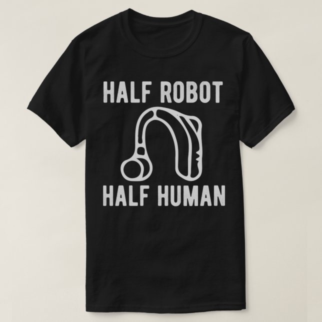 Hearing Impaired hearing loss Hearing Impaired T-Shirt (Design Front)