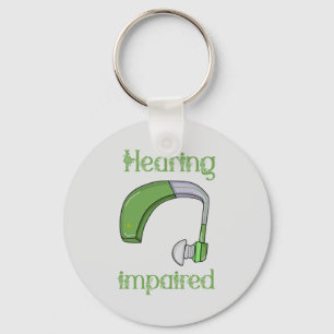 Hearing impaired key ring