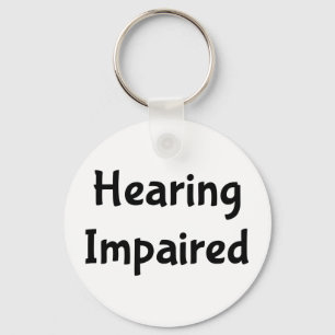Hearing Impaired Key Ring