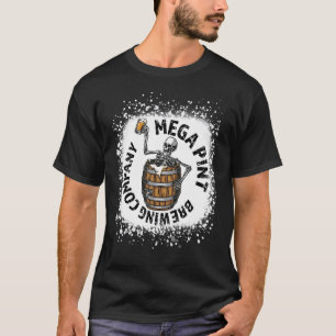 Hearsay Brewing Bleached Co Home Of The Mega Pint T-Shirt