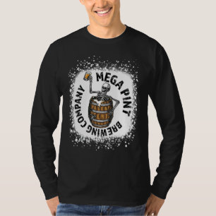 Hearsay Brewing Bleached Co Home Of The Mega Pint T-Shirt