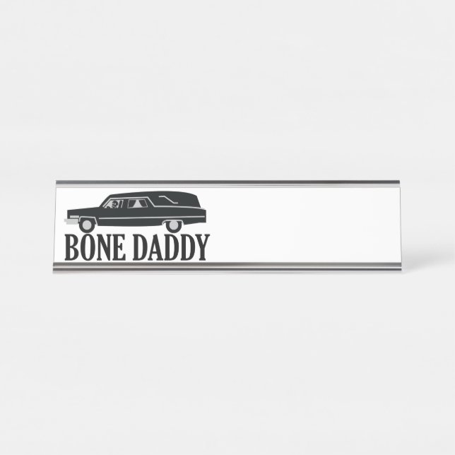Hearse Desk Name Plate (Front)