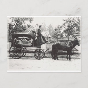 Hearse Postcard