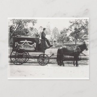 Hearse Postcard