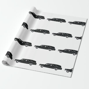 Hearse Wrapping Paper
