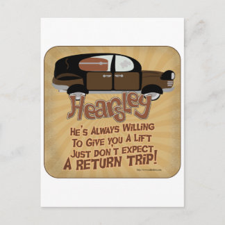 Hearsley's Motto Postcard