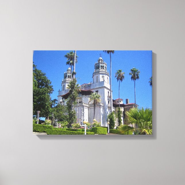 Hearst Castle, San Simeon, California Canvas Print (Front)