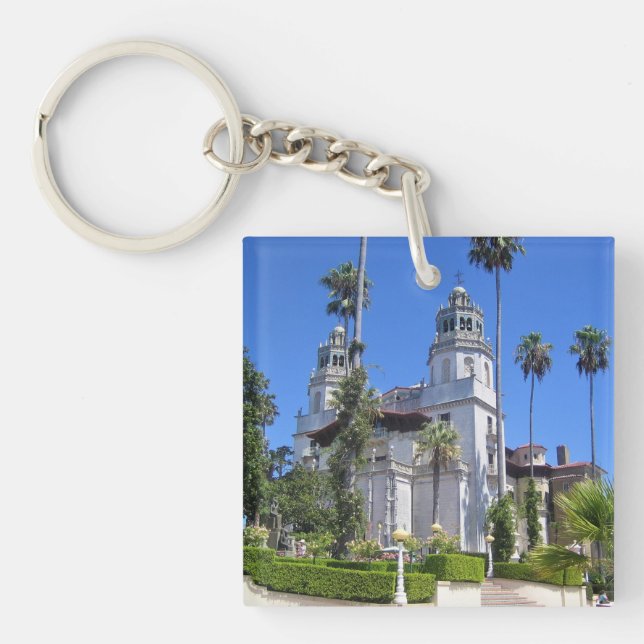 Hearst Castle, San Simeon, California Key Ring (Front)