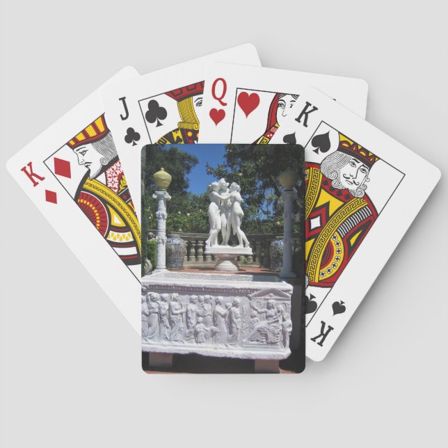 Hearst Castle, San Simeon, California Playing Cards (Back)