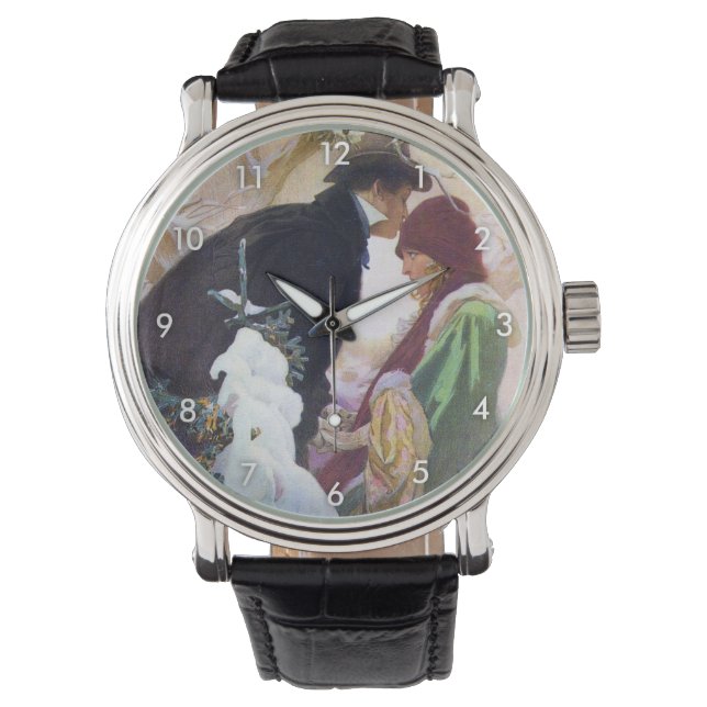 Hearst's International Cover, Alphonse Mucha Watch (Front)
