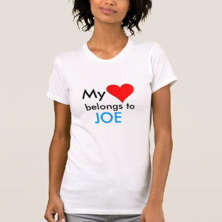 HEART1, My, belongs to, JOE T-Shirt
