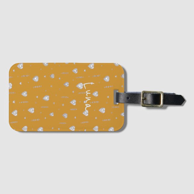 Heart2Heart  Luggage Tag (Front Horizontal)