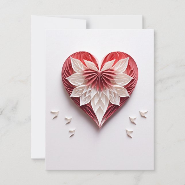 Heart 0006 holiday card (Front)