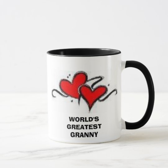 heart#1, WORLD'S GREATEST GRANNY Mug