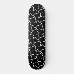 Heart 23™ Black & White Skateboard deck