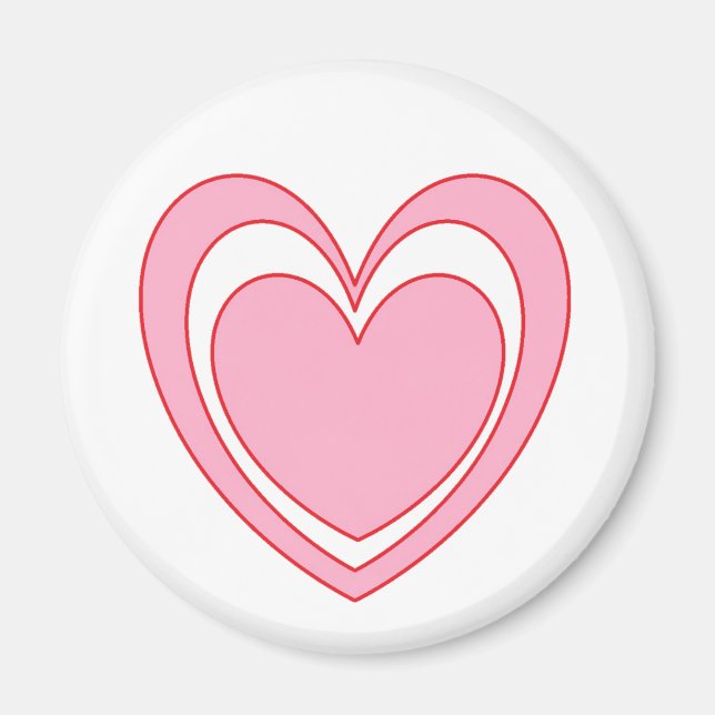 Heart 2 magnet (Front)