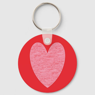 Heart 3 key ring