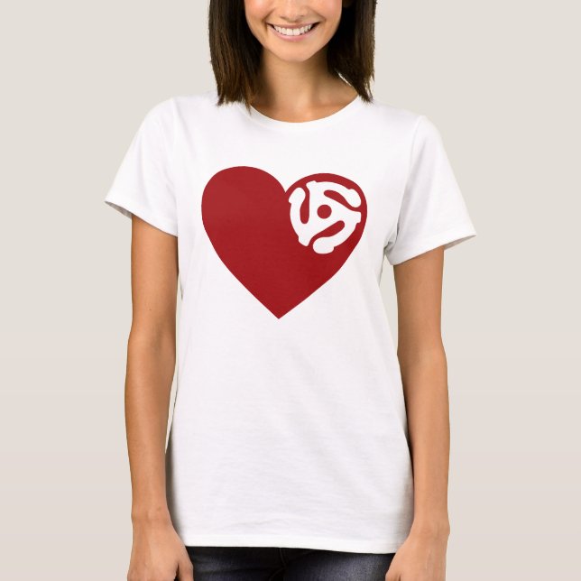 Heart 45 T-Shirt (Front)