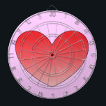 Heart 4 dartboard<br><div class="desc">What better way to say I love you than with this beautiful heart gift.</div>
