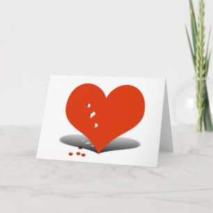 Heart Ache - Anti Valentine Holiday Card