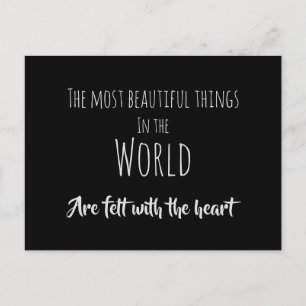 Heart Affirmations Postcard