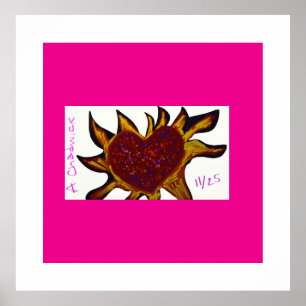 Heart Aflame  Poster