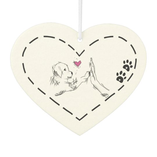 Heart Air Freshener Zazzle.co.uk