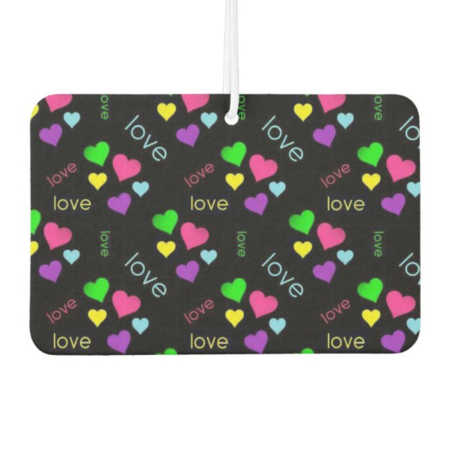 Heart Air Freshener/Love Car Air Freshener (Front)