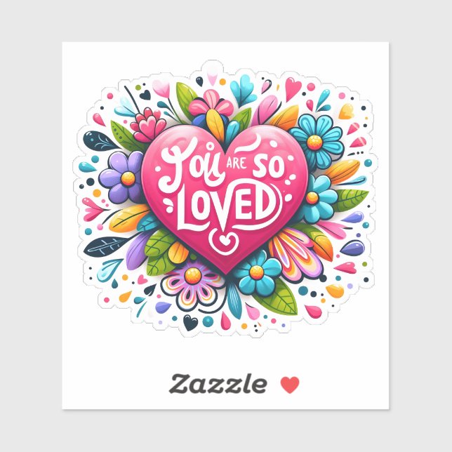 Heart Among Flowers Inspires Love (Sheet)