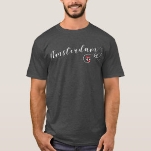 Heart Amsterdam Tee Shirt, Netherlands