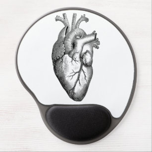 Heart Anatomy Science Gel Mouse Mat