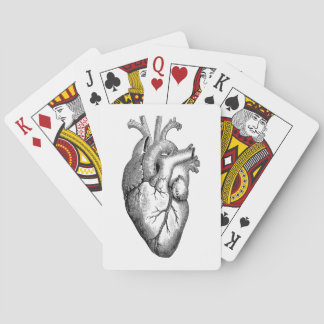 Heart Anatomy Science Playing Cards