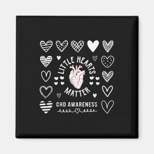 Heart Anatomy Valentine Little Heart Chd Awareness Magnet