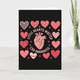Heart Anatomy Valentine Little Hearts Problem Chd Card