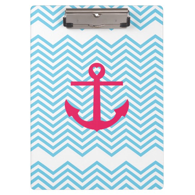 Heart Anchor Clipboard (Front)