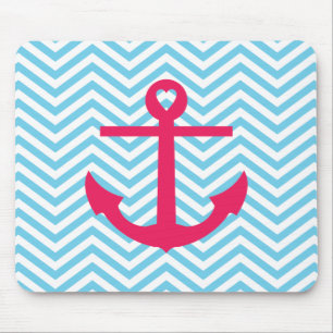 Heart Anchor Mouse Mat