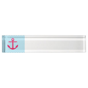 Heart Anchor Name Plate