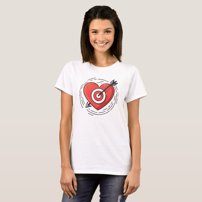 Heart and Arrow T-Shirt (Front Full)