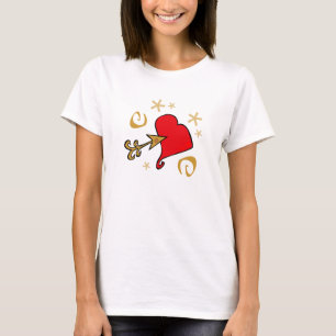 Heart and Arrow Valentine's Day t-shirt